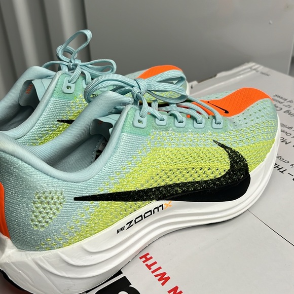 Nike zoom X Pegasus blue flyknit running fq7261-400 seafoam blue - Picture 2 of 9